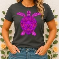 Psychedelic Turtle Women's T-Shirt thumb 2
