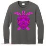 Psychedelic Turtle Kids Long Sleeve Shirt