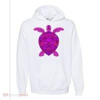 Psychedelic Turtle Comfort Colors Garment-Dyed Hooded Sweatshirt thumb 0