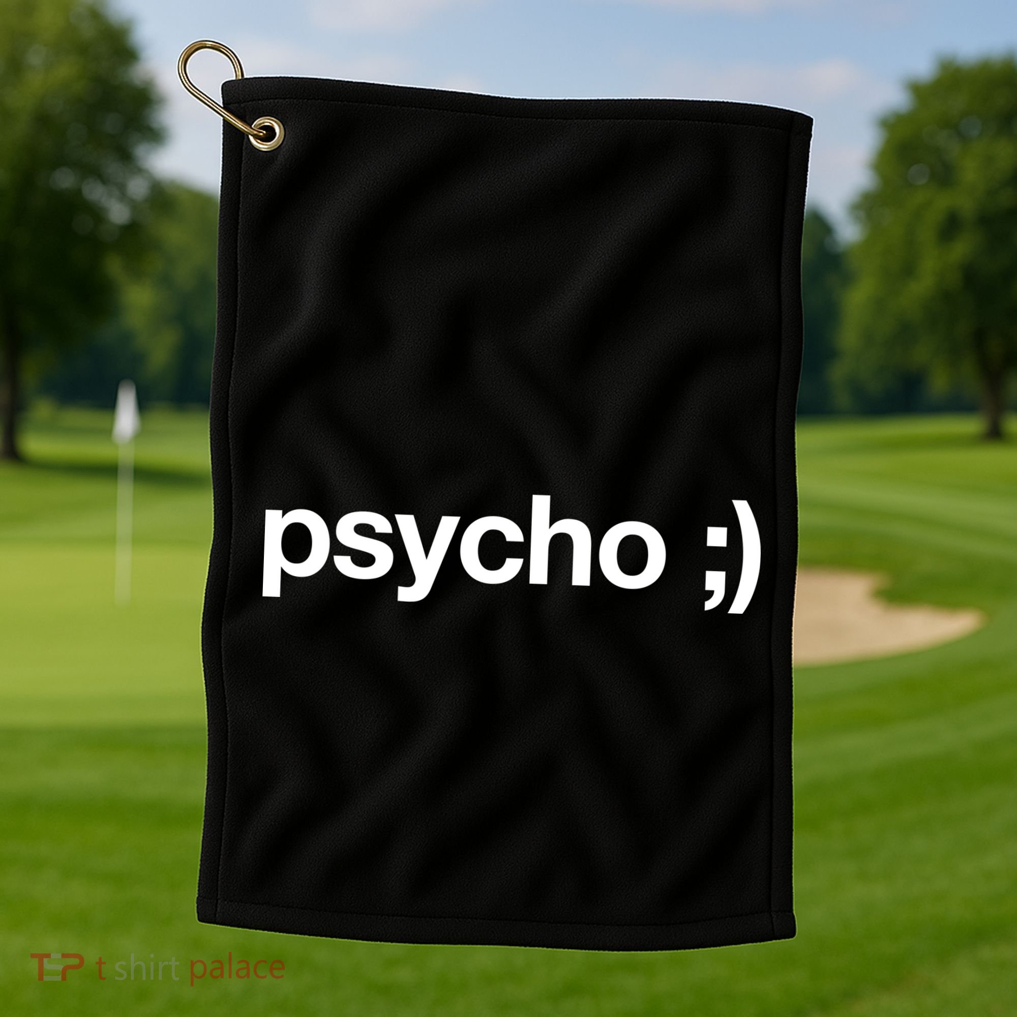 Psycho Golf Towel