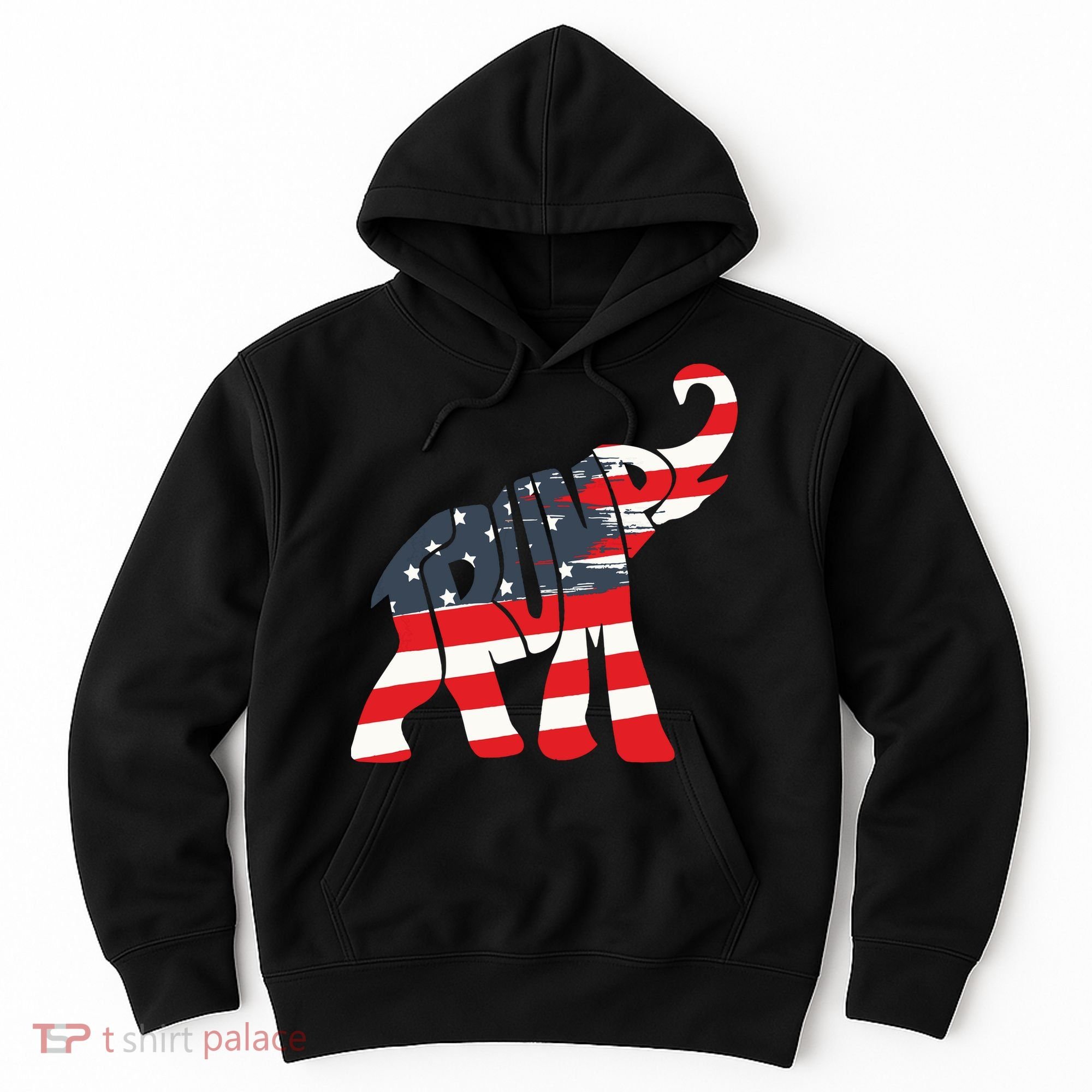 President Trump 2024 Republican Elephant Trump Supporter Hoodie