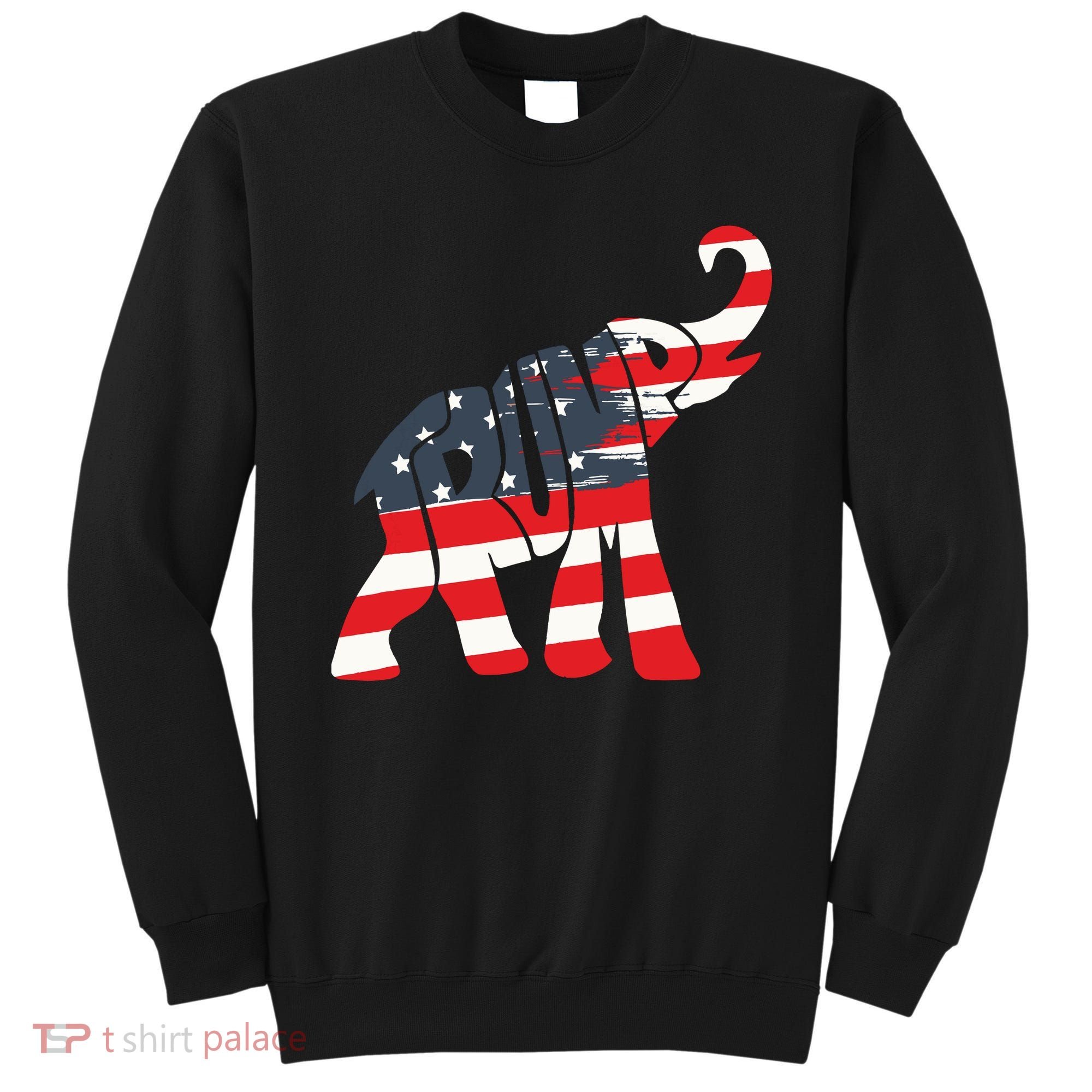 President Trump 2024 Republican Elephant Trump Supporter Sweatshirt