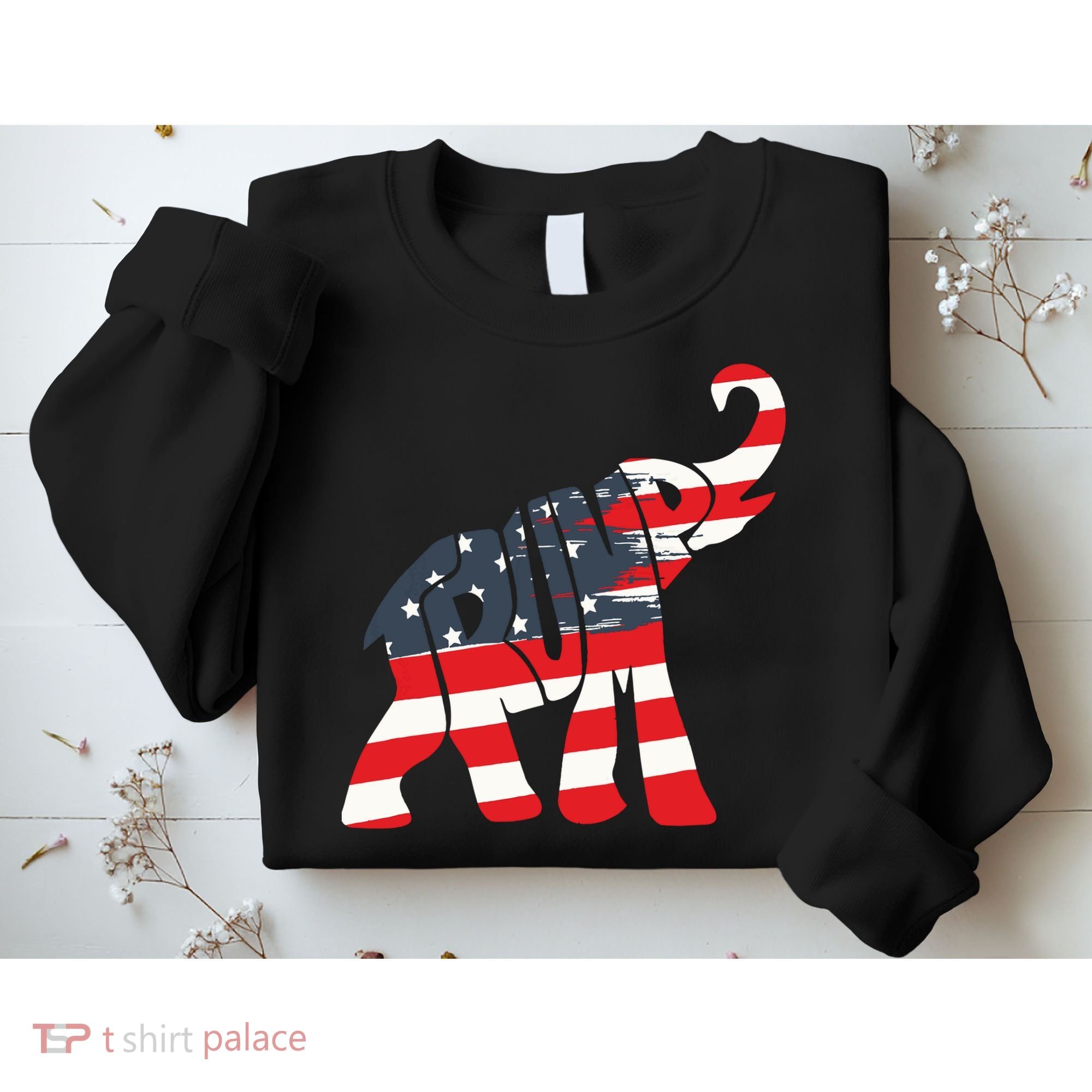President Trump 2024 Republican Elephant Trump Supporter Sweatshirt