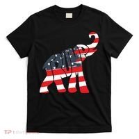 President Trump 2024 Republican Elephant Trump Supporter T-Shirt thumb 0