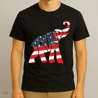 President Trump 2024 Republican Elephant Trump Supporter T-Shirt thumb 3