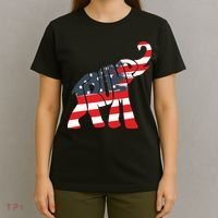 President Trump 2024 Republican Elephant Trump Supporter T-Shirt thumb 4