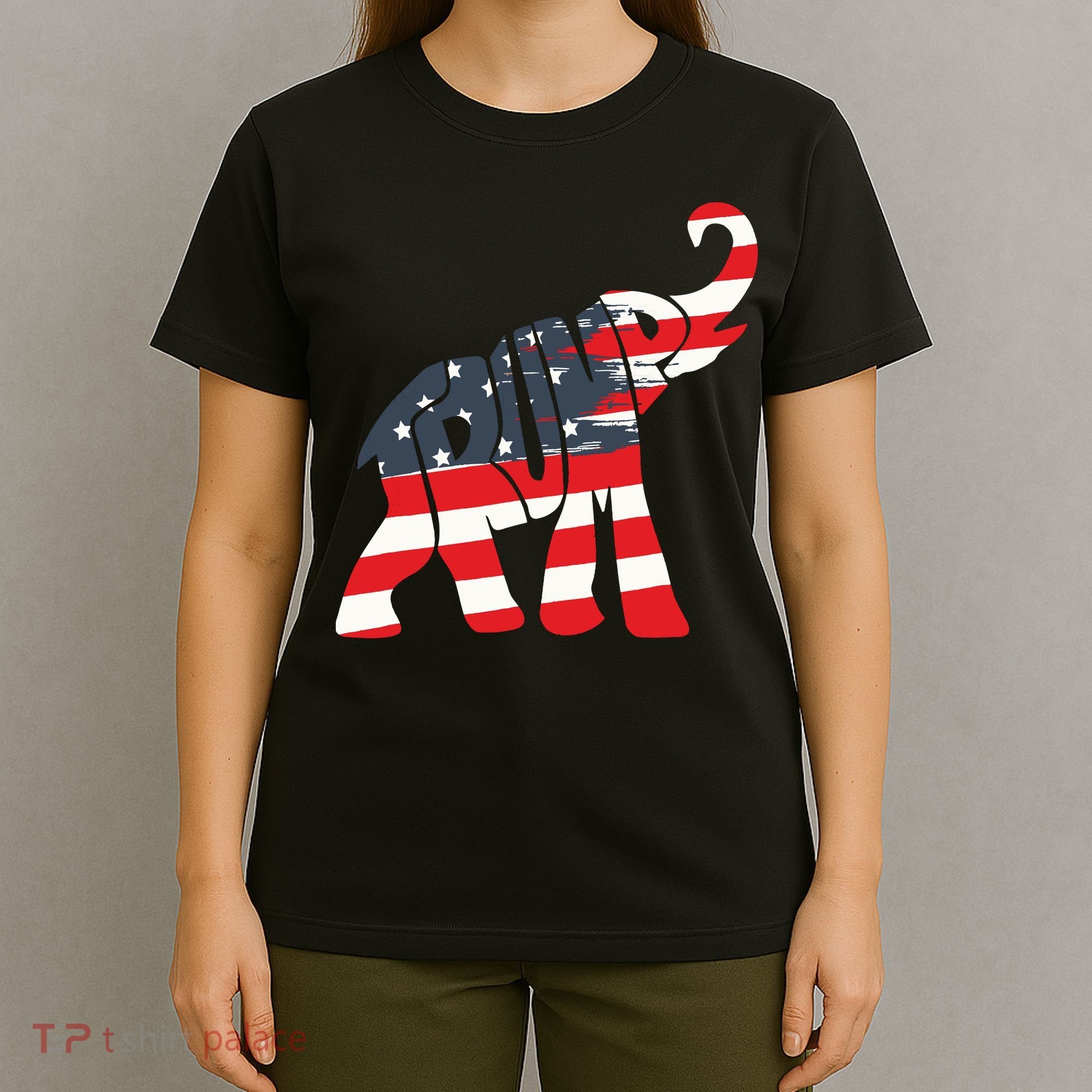 President Trump 2024 Republican Elephant Trump Supporter T-Shirt
