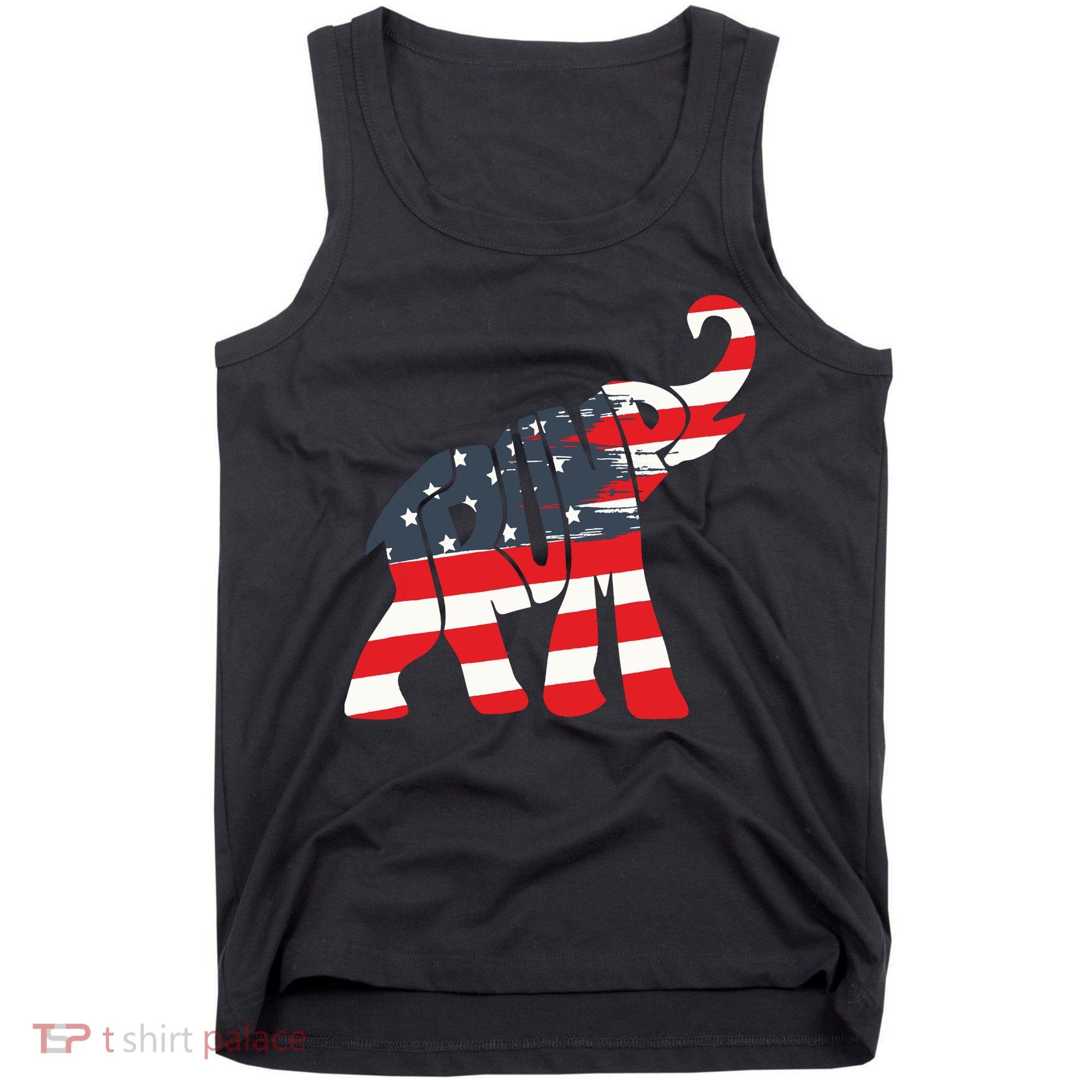 President Trump 2024 Republican Elephant Trump Supporter Tank Top