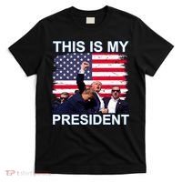 President Trump 2024 This Is My President T-Shirt thumb 0
