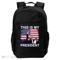 President Trump 2024 This Is My President Backpack thumb 0