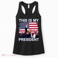 President Trump 2024 This Is My President Women's Tank Top thumb 0