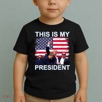 President Trump 2024 This Is My President Toddler T-Shirt thumb 2