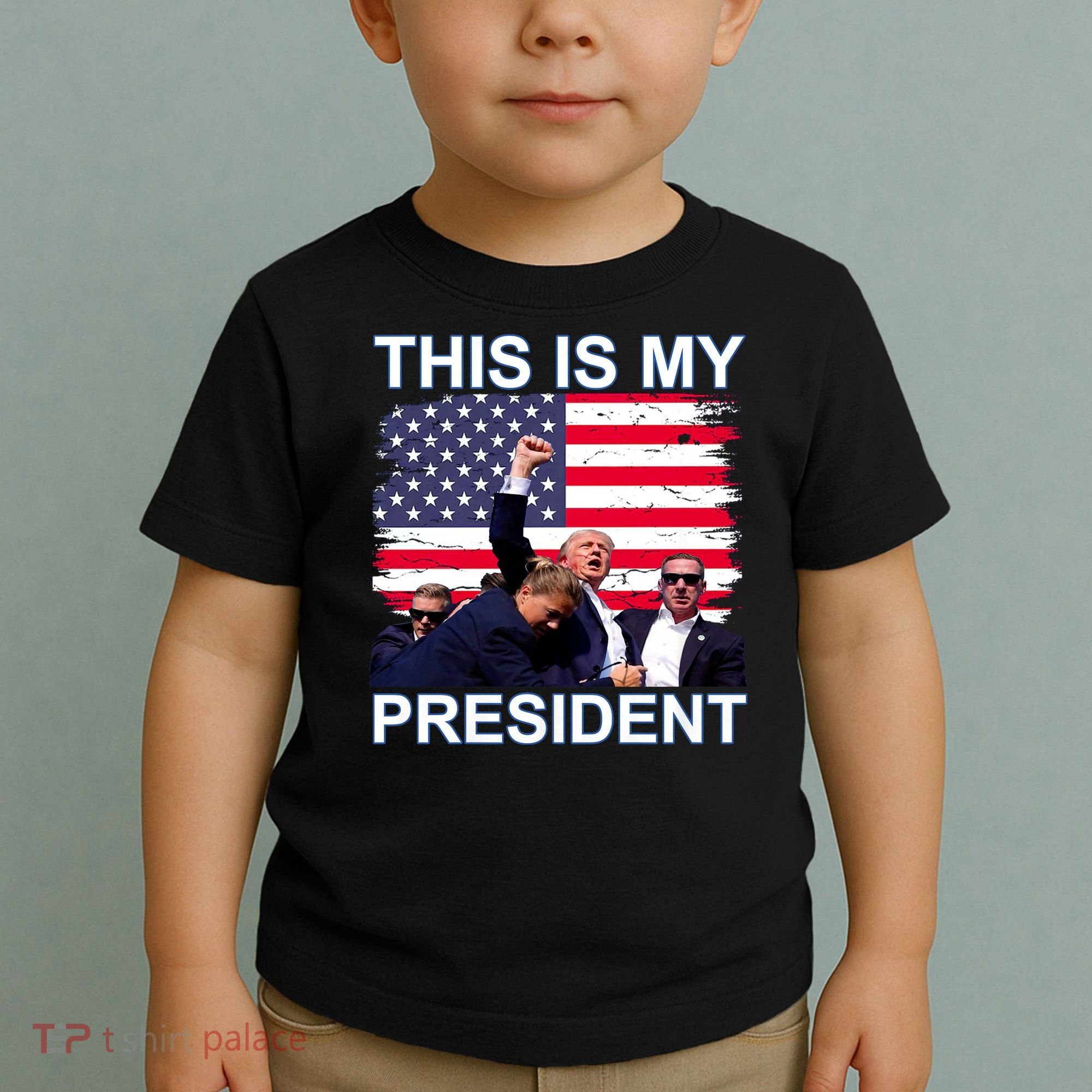 President Trump 2024 This Is My President Toddler T-Shirt