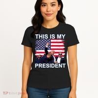 President Trump 2024 This Is My President Women's T-Shirt thumb 4