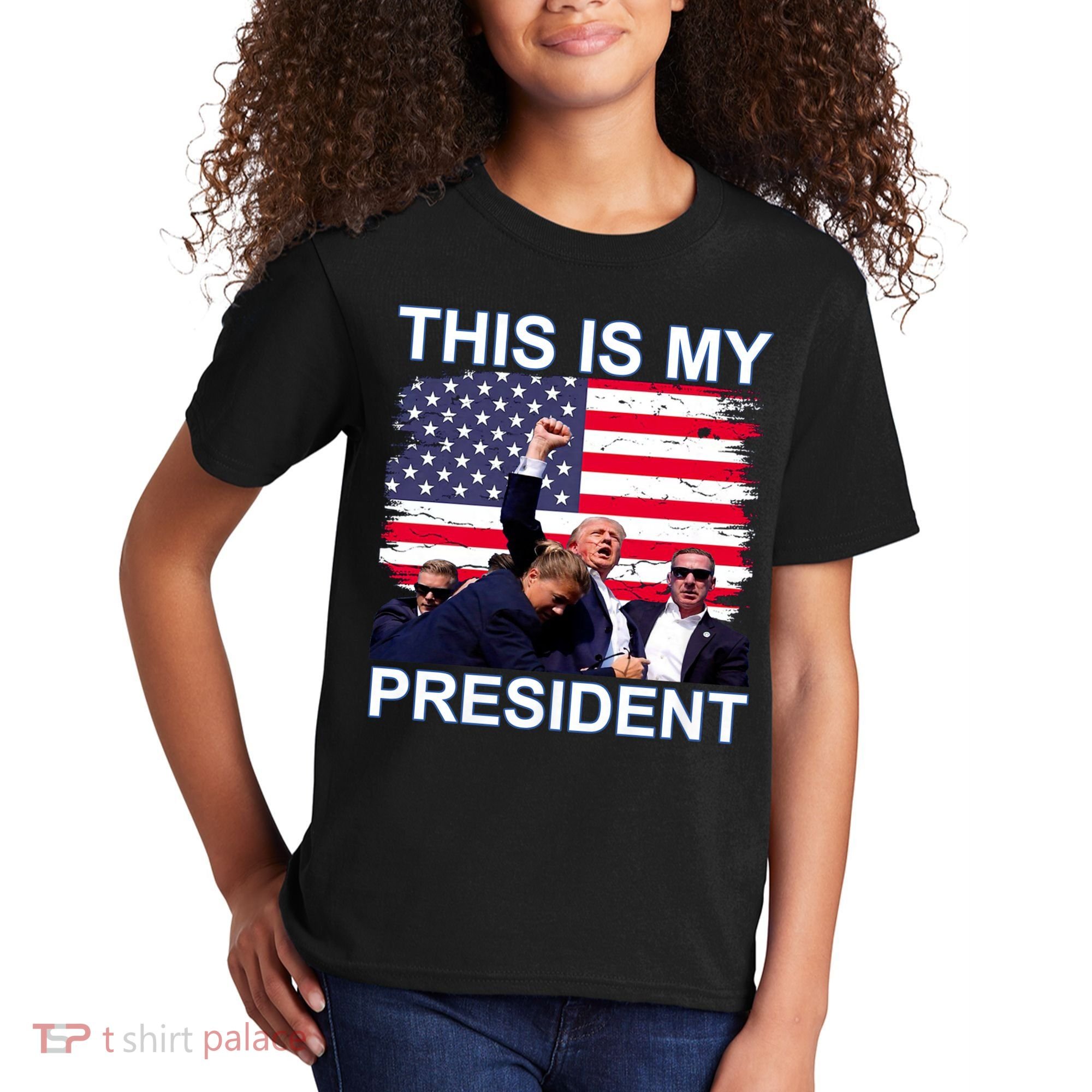 President Trump 2024 This Is My President Kids T-Shirt