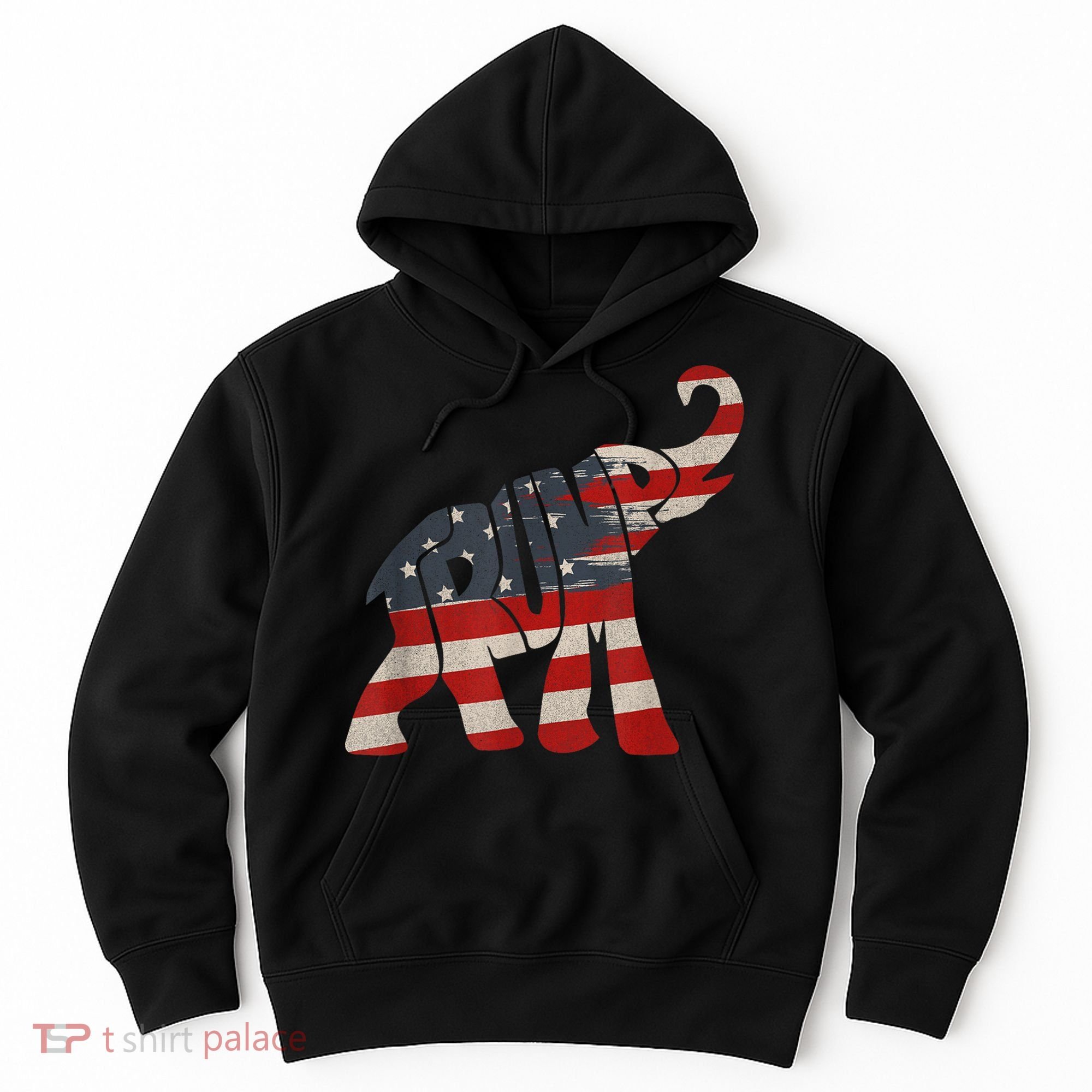 President Trump 2024 Republican Elephant Trump Supporter Hoodie