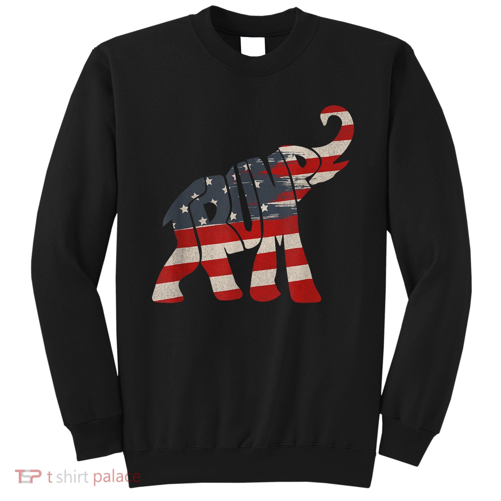 President Trump 2024 Republican Elephant Trump Supporter Sweatshirt
