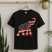 President Trump 2024 Republican Elephant Trump Supporter T-Shirt thumb 2