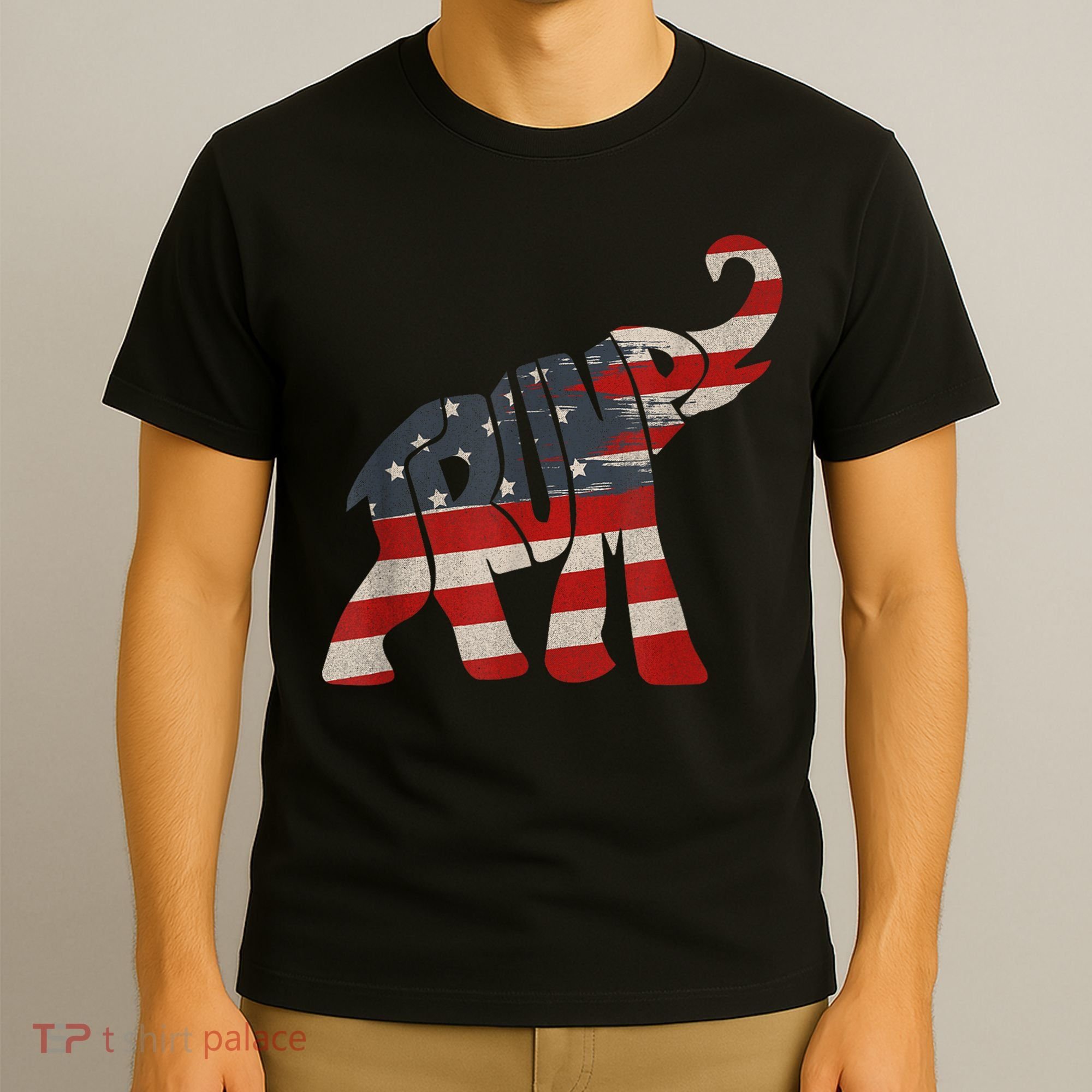 President Trump 2024 Republican Elephant Trump Supporter T-Shirt