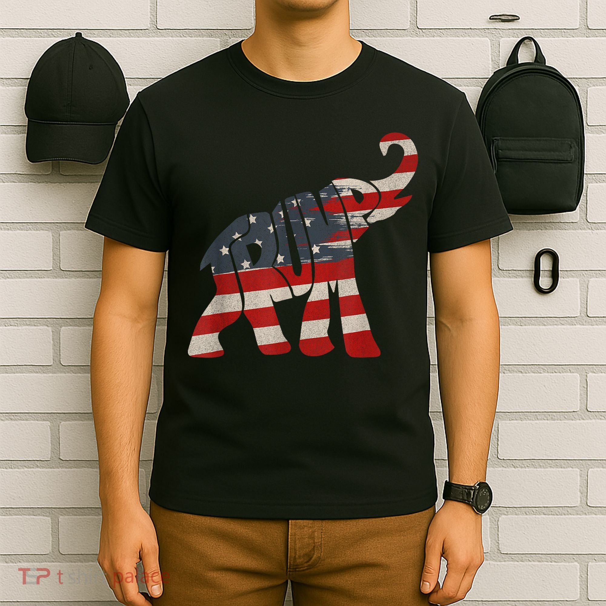 President Trump 2024 Republican Elephant Trump Supporter T-Shirt