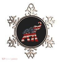 President Trump 2024 Republican Elephant Trump Supporter Ornament thumb 0