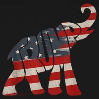 President Trump 2024 Republican Elephant Trump Supporter Tank Top thumb 6