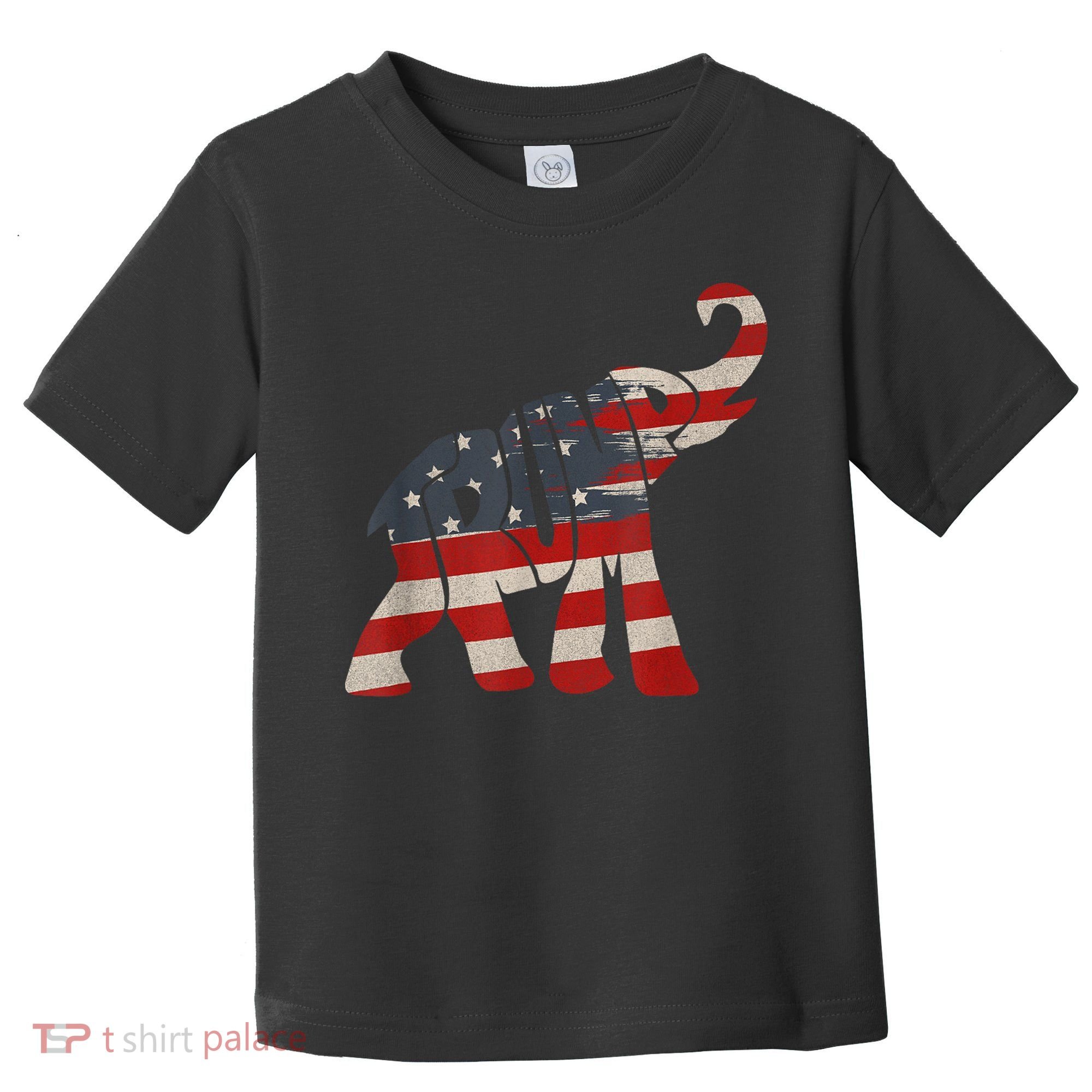 President Trump 2024 Republican Elephant Trump Supporter Toddler T-Shirt