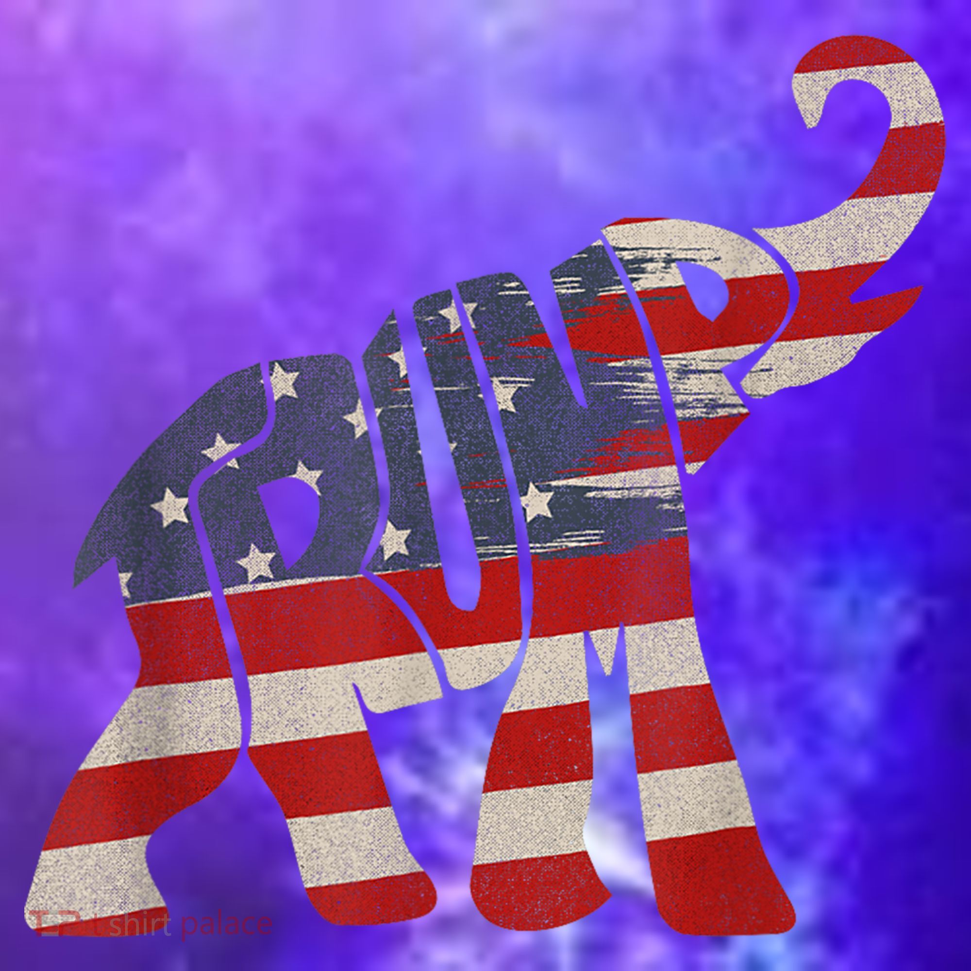 President Trump 2024 Republican Elephant Trump Supporter Coaster