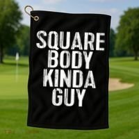 Pickup Truck Apparel Square Body Kinda Guy Classic Truck Golf Towel thumb 1