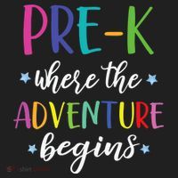 Pre-K Teacher Adventure Begins First Day Preschool Teachers Women's Sweatshirt thumb 2