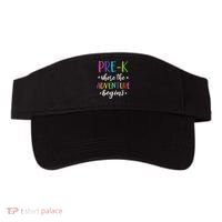 Pre-K Teacher Adventure Begins First Day Preschool Teachers Visor thumb 0