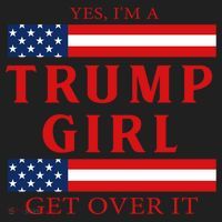 Proud Trump America Flag Women's Sweatshirt thumb 2
