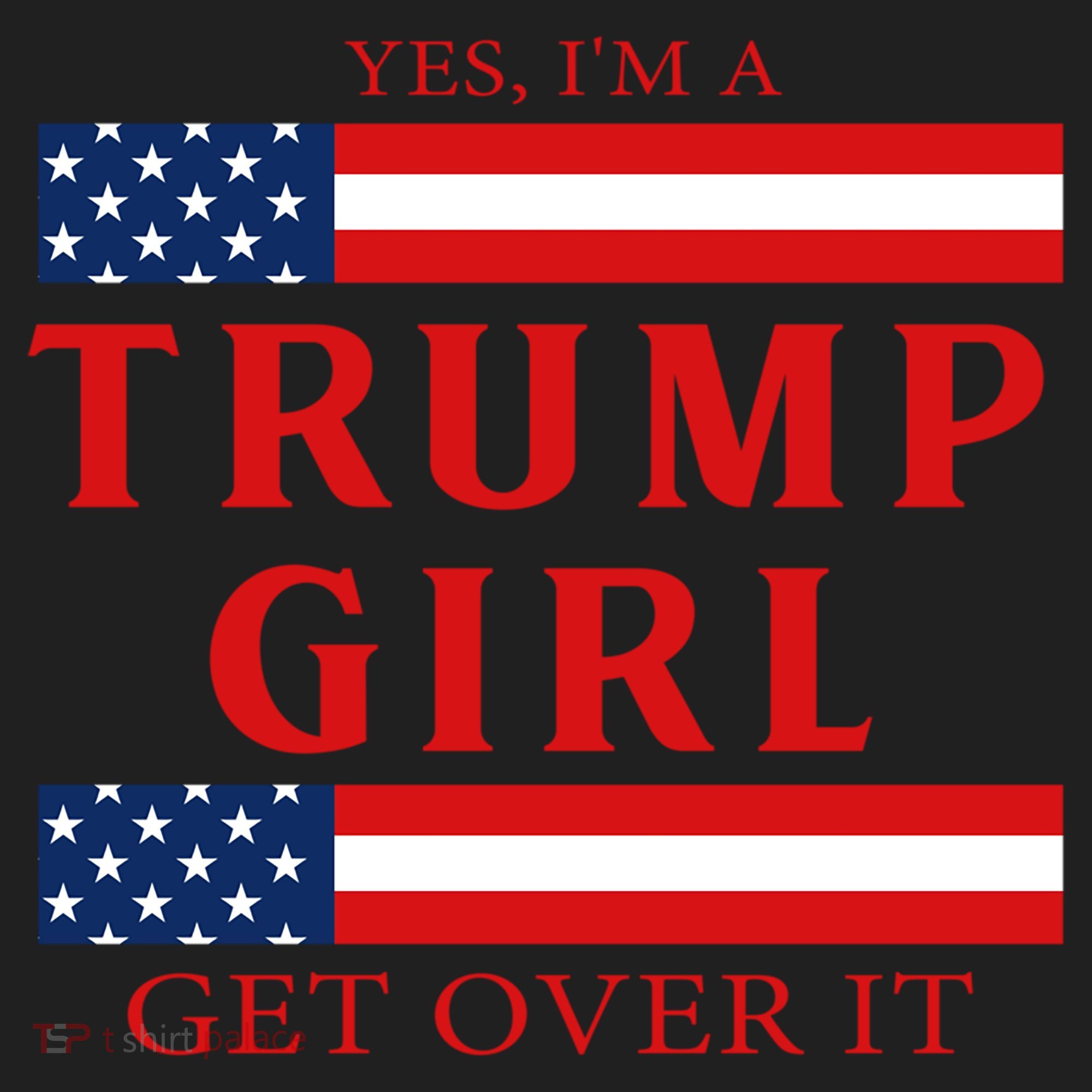 Proud Trump America Flag Women's Sweatshirt