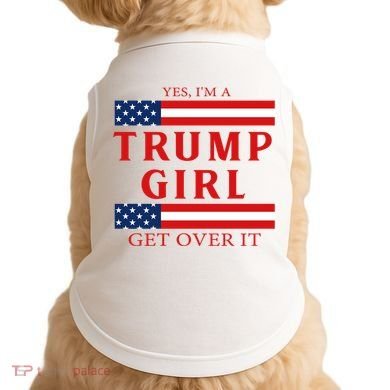 Proud Trump America Flag Doggie Tank