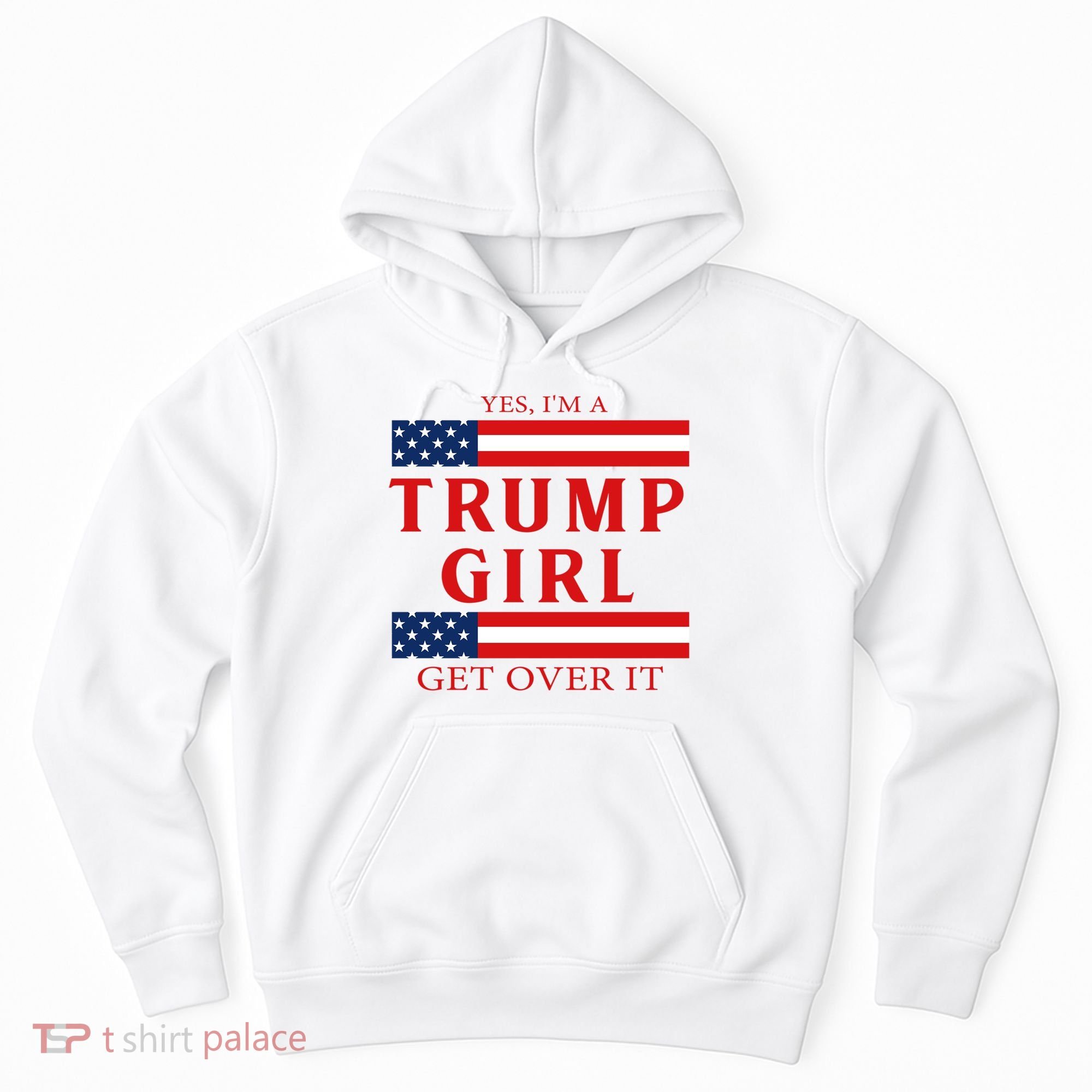 Proud Trump America Flag Hoodie