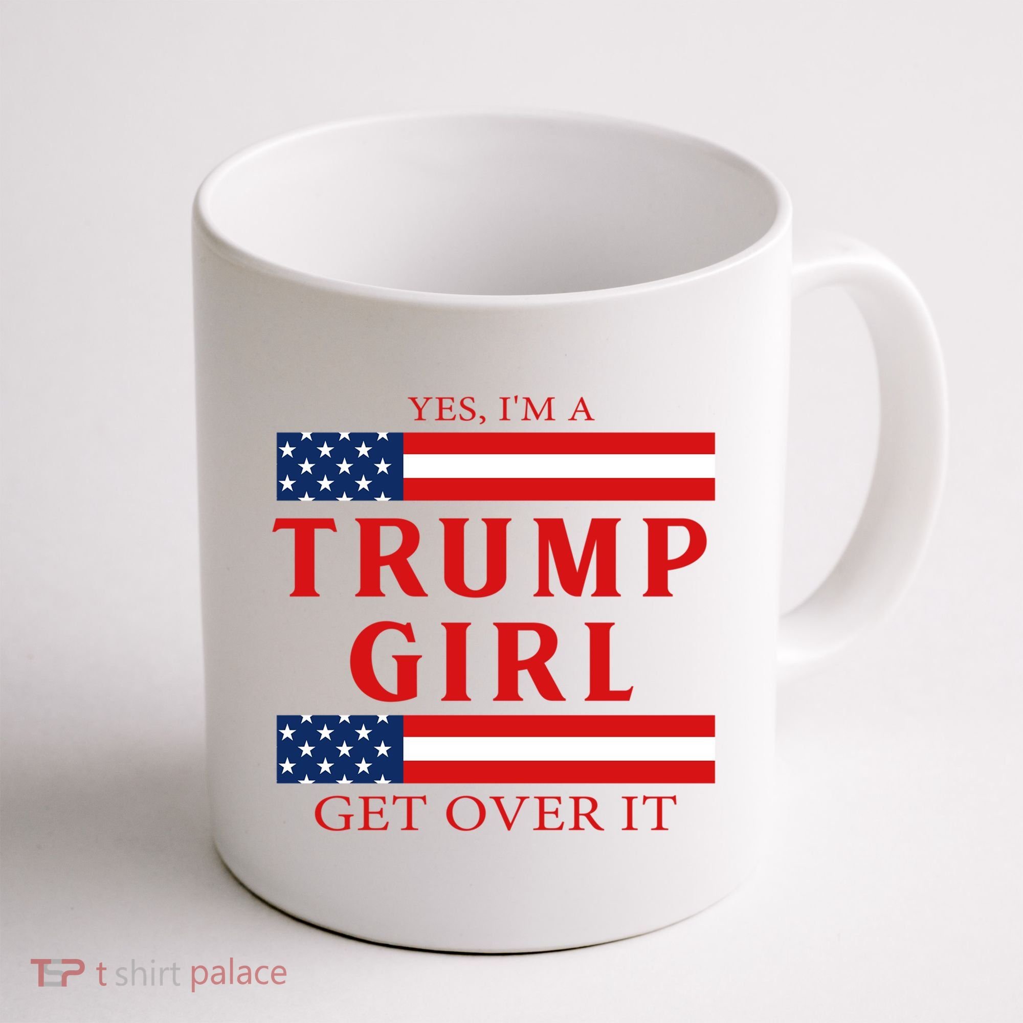 Proud Trump America Flag Coffee Mug