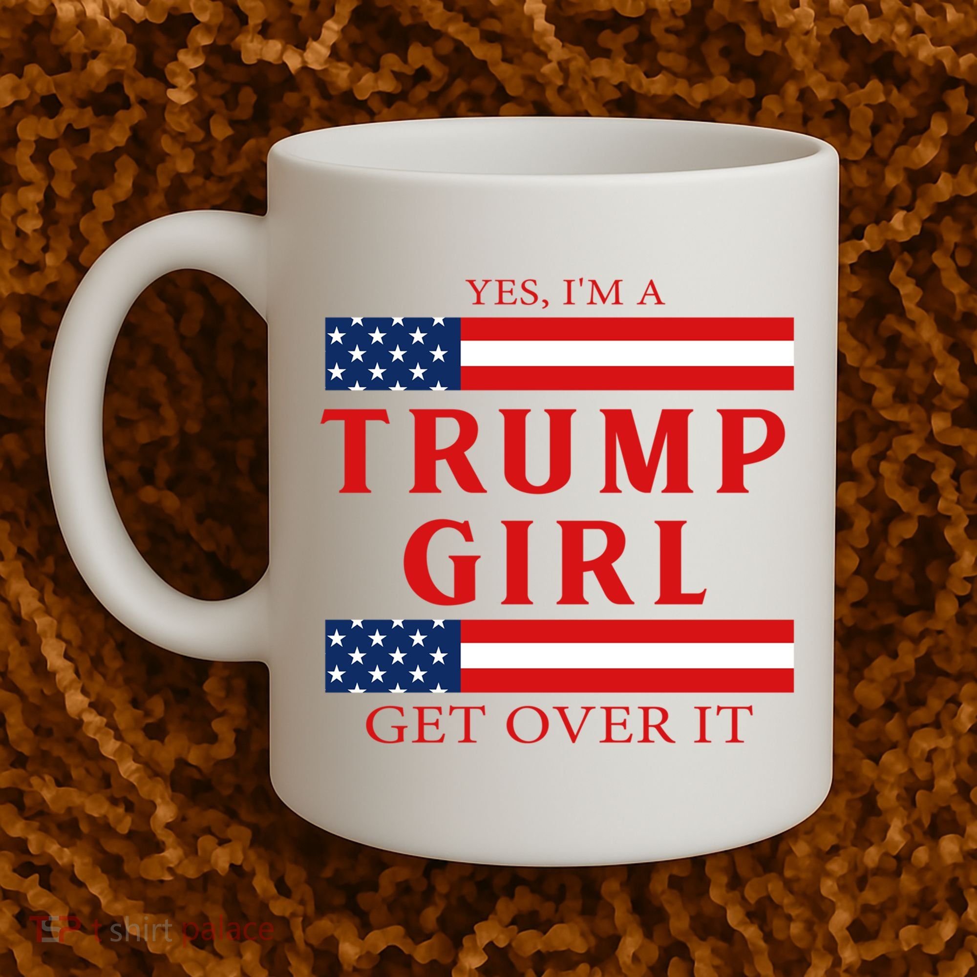 Proud Trump America Flag Coffee Mug