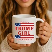 Proud Trump America Flag Coffee Mug thumb 3