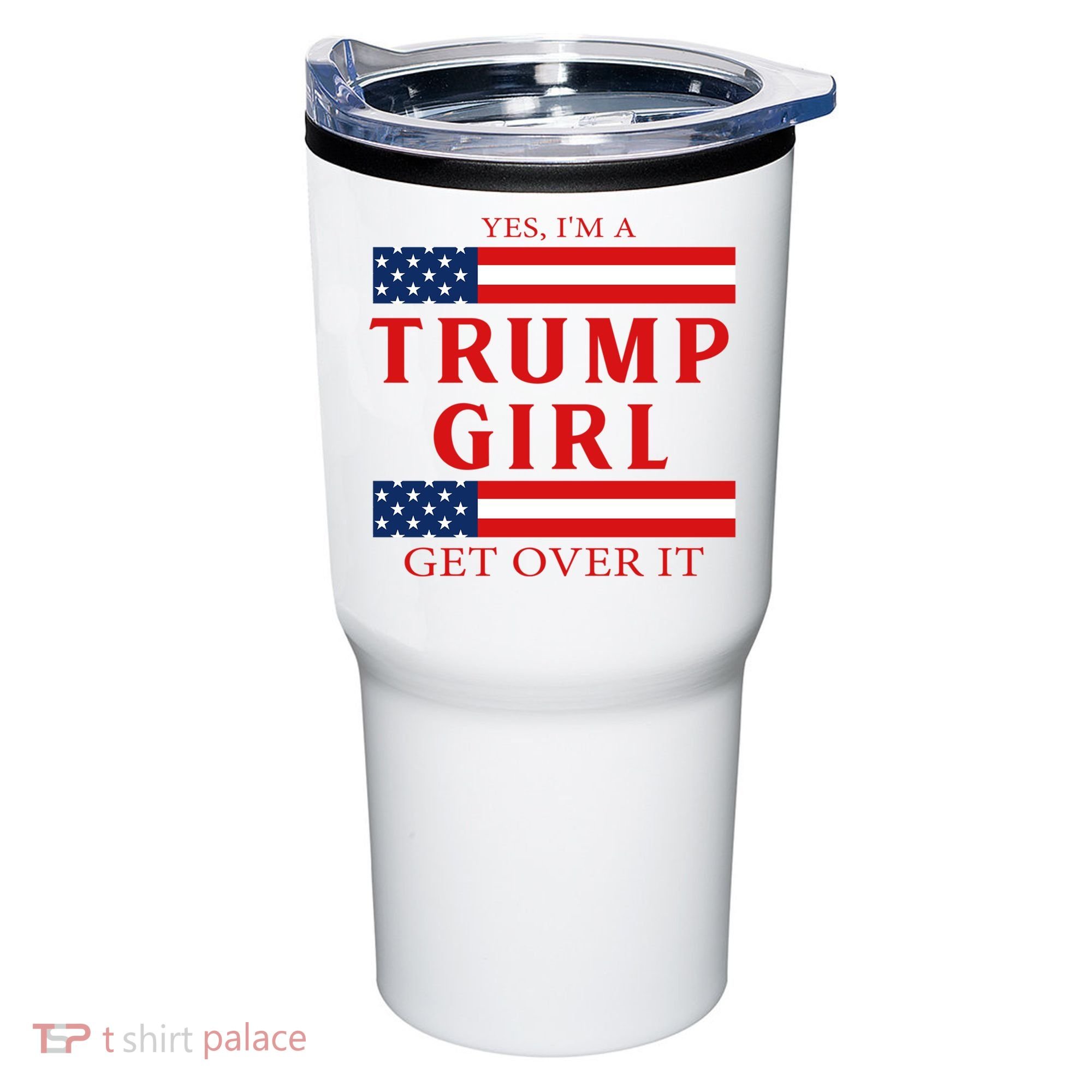 Proud Trump America Flag Tumbler