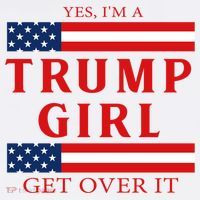 Proud Trump America Flag Ornament thumb 1