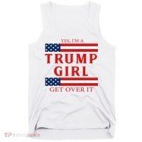 Proud Trump America Flag Tank Top thumb 0