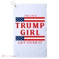 Proud Trump America Flag Golf Towel thumb 0