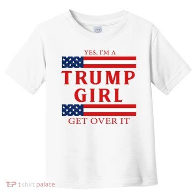 Proud Trump America Flag Toddler T-Shirt