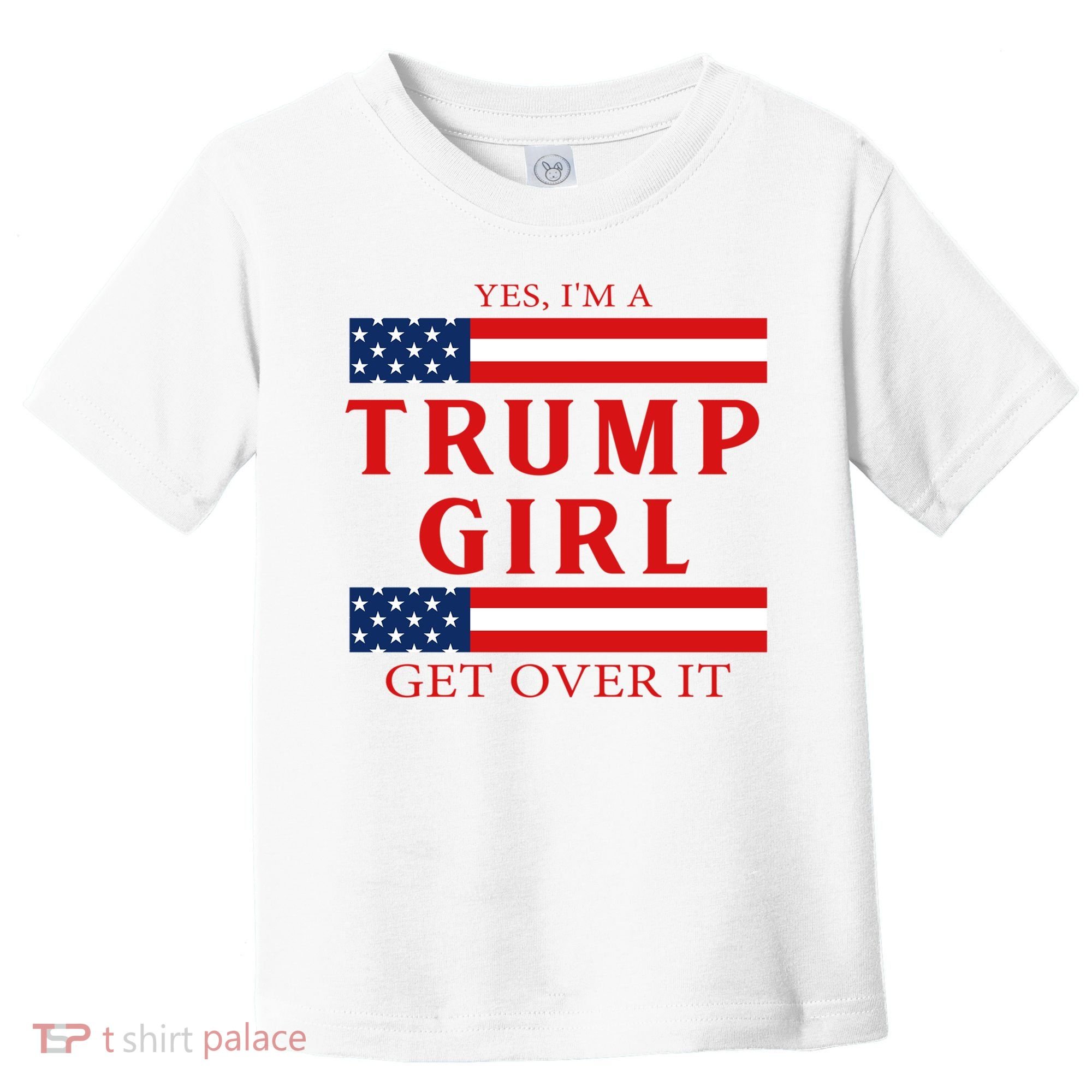 Proud Trump America Flag Toddler T-Shirt