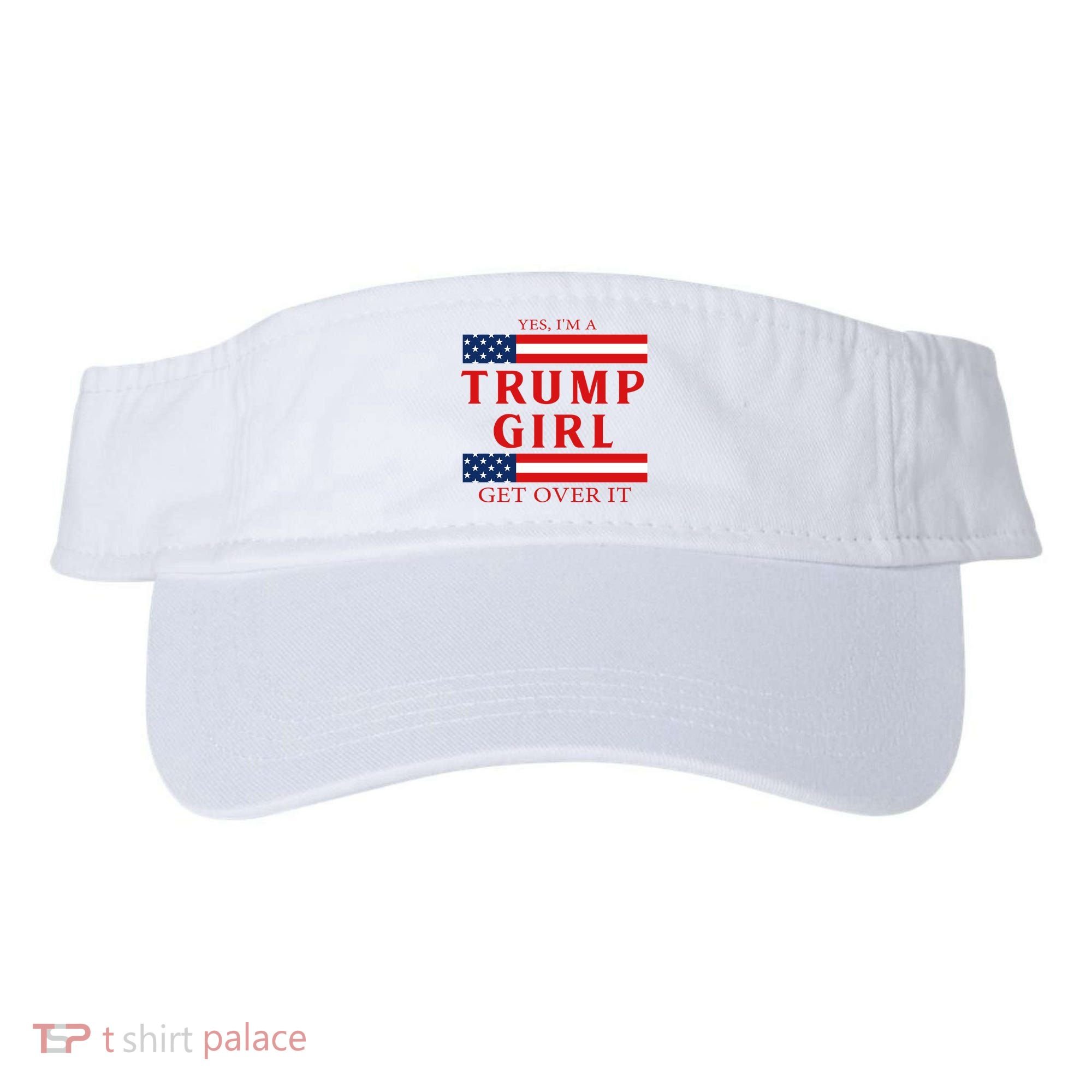 Proud Trump America Flag Visor