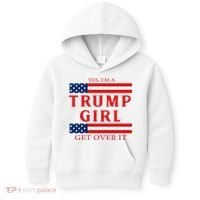 Proud Trump America Flag Kids Hoodie thumb 0