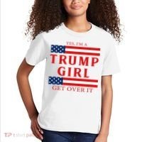 Proud Trump America Flag Kids T-Shirt thumb 2