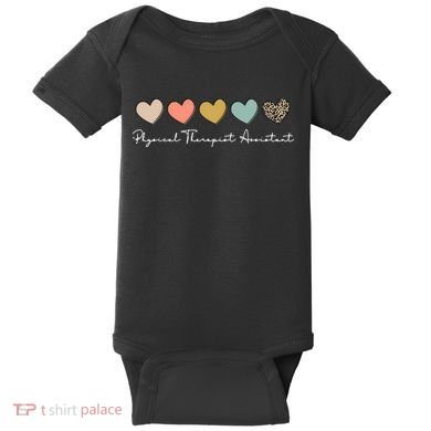 Physical Therapist Assistant PTA Physical Therapy Assistant Baby Bodysuit