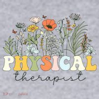 Physical Therapist Assistant Therapy PT Month Women's Sweatshirt thumb 2