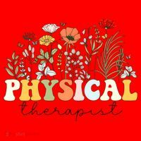 Physical Therapist Assistant Therapy PT Month Santa Hat thumb 1